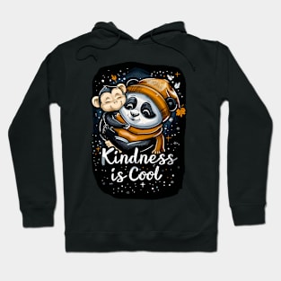 Kindness is Cool-Panda and Monkey 3 Hoodie